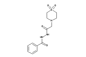 N'-[2-(1,1-diketo-1,4-thiazinan-4-yl)acetyl]benzohydrazide