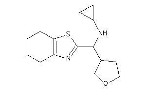 Cyclopropyl-[4,5,6,7-tetrahydro-1,3-benzothiazol-2-yl(tetrahydrofuran-3-yl)methyl]amine