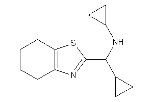 Cyclopropyl-[cyclopropyl(4,5,6,7-tetrahydro-1,3-benzothiazol-2-yl)methyl]amine