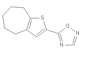 5-(5,6,7,8-tetrahydro-4H-cyclohepta[b]thiophen-2-yl)-1,2,4-oxadiazole