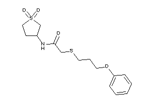 N-(1,1-diketothiolan-3-yl)-2-(3-phenoxypropylthio)acetamide