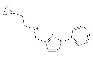 2-cyclopropylethyl-[(2-phenyltriazol-4-yl)methyl]amine