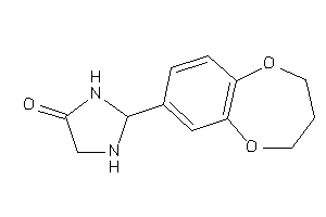 2-(3,4-dihydro-2H-1,5-benzodioxepin-7-yl)-4-imidazolidinone