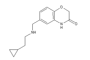 6-[(2-cyclopropylethylamino)methyl]-4H-1,4-benzoxazin-3-one