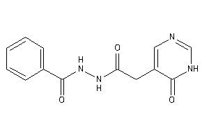 N'-[2-(6-keto-1H-pyrimidin-5-yl)acetyl]benzohydrazide