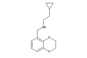 2-cyclopropylethyl(2,3-dihydro-1,4-benzodioxin-5-ylmethyl)amine