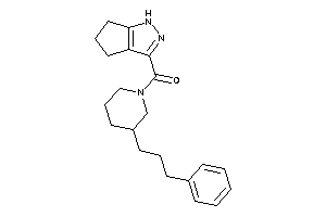 [3-(3-phenylpropyl)piperidino]-(1,4,5,6-tetrahydrocyclopenta[c]pyrazol-3-yl)methanone