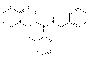 N'-[2-(2-keto-1,3-oxazinan-3-yl)-3-phenyl-propanoyl]benzohydrazide