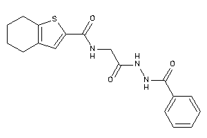 N-[2-(N'-benzoylhydrazino)-2-keto-ethyl]-4,5,6,7-tetrahydrobenzothiophene-2-carboxamide