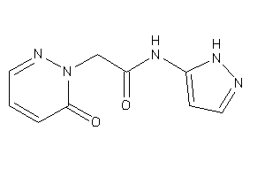 2-(6-ketopyridazin-1-yl)-N-(1H-pyrazol-5-yl)acetamide