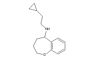 2-cyclopropylethyl(2,3,4,5-tetrahydro-1-benzoxepin-5-yl)amine