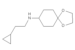 2-cyclopropylethyl(1,4-dioxaspiro[4.5]decan-8-yl)amine