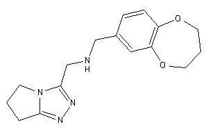 3,4-dihydro-2H-1,5-benzodioxepin-7-ylmethyl(6,7-dihydro-5H-pyrrolo[2,1-c][1,2,4]triazol-3-ylmethyl)amine