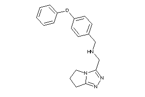 6,7-dihydro-5H-pyrrolo[2,1-c][1,2,4]triazol-3-ylmethyl-(4-phenoxybenzyl)amine