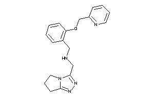 6,7-dihydro-5H-pyrrolo[2,1-c][1,2,4]triazol-3-ylmethyl-[2-(2-pyridylmethoxy)benzyl]amine