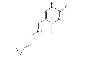 Image of 5-[(2-cyclopropylethylamino)methyl]uracil