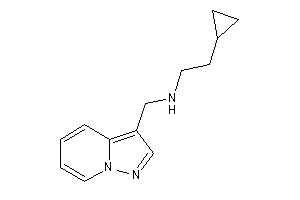 2-cyclopropylethyl(pyrazolo[1,5-a]pyridin-3-ylmethyl)amine