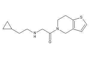 2-(2-cyclopropylethylamino)-1-(6,7-dihydro-4H-thieno[3,2-c]pyridin-5-yl)ethanone