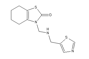 3-[(thiazol-5-ylmethylamino)methyl]-4,5,6,7-tetrahydro-1,3-benzothiazol-2-one