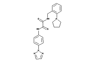 N-(2-pyrrolidinobenzyl)-N'-[4-(triazol-2-yl)phenyl]oxamide