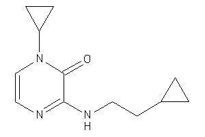 1-cyclopropyl-3-(2-cyclopropylethylamino)pyrazin-2-one