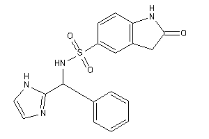 N-[1H-imidazol-2-yl(phenyl)methyl]-2-keto-indoline-5-sulfonamide