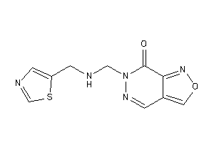 6-[(thiazol-5-ylmethylamino)methyl]isoxazolo[3,4-d]pyridazin-7-one