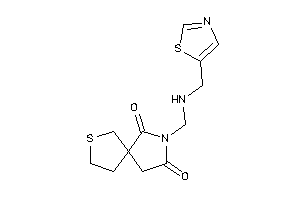 3-[(thiazol-5-ylmethylamino)methyl]-7-thia-3-azaspiro[4.4]nonane-2,4-quinone