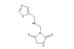 Image of 3-[(thiazol-5-ylmethylamino)methyl]hydantoin