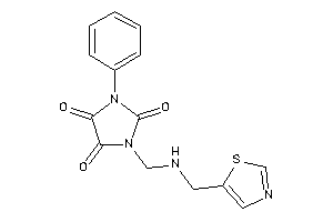 1-phenyl-3-[(thiazol-5-ylmethylamino)methyl]imidazolidine-2,4,5-trione