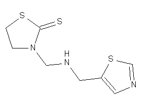 Image of 3-[(thiazol-5-ylmethylamino)methyl]thiazolidine-2-thione