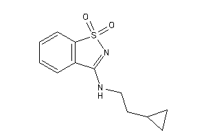 Image of 2-cyclopropylethyl-(1,1-diketo-1,2-benzothiazol-3-yl)amine
