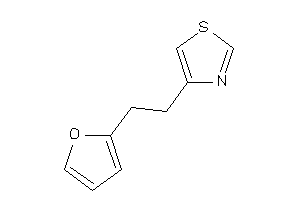 4-[2-(2-furyl)ethyl]thiazole