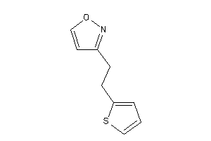 3-[2-(2-thienyl)ethyl]isoxazole
