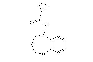 N-(2,3,4,5-tetrahydro-1-benzoxepin-5-yl)cyclopropanecarboxamide