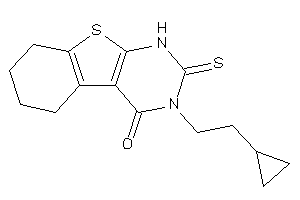 3-(2-cyclopropylethyl)-2-thioxo-5,6,7,8-tetrahydro-1H-benzothiopheno[2,3-d]pyrimidin-4-one