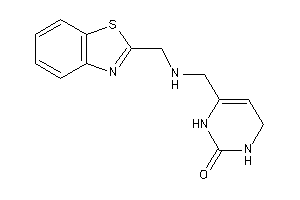 Image of 6-[(1,3-benzothiazol-2-ylmethylamino)methyl]-3,4-dihydro-1H-pyrimidin-2-one