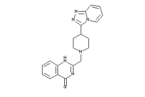 2-[[4-([1,2,4]triazolo[4,3-a]pyridin-3-yl)piperidino]methyl]-1H-quinazolin-4-one