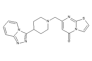 7-[[4-([1,2,4]triazolo[4,3-a]pyridin-3-yl)piperidino]methyl]thiazolo[3,2-a]pyrimidin-5-one