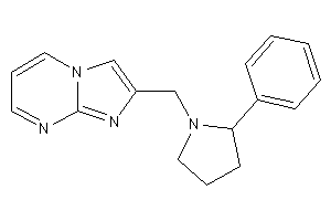 2-[(2-phenylpyrrolidino)methyl]imidazo[1,2-a]pyrimidine