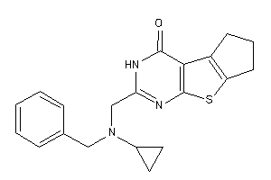 [benzyl(cyclopropyl)amino]methylBLAHone