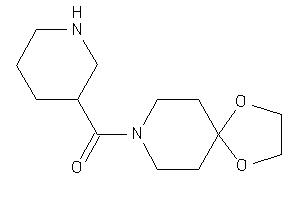 1,4-dioxa-8-azaspiro[4.5]decan-8-yl(3-piperidyl)methanone
