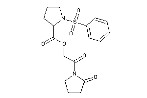 1-besylpyrrolidine-2-carboxylic Acid [2-keto-2-(2-ketopyrrolidino)ethyl] Ester