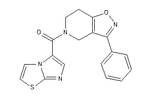 Imidazo[2,1-b]thiazol-5-yl-(3-phenyl-6,7-dihydro-4H-isoxazolo[4,5-c]pyridin-5-yl)methanone