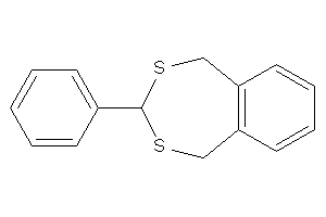 3-phenyl-1,5-dihydro-2,4-benzodithiepine