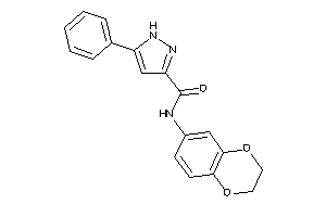 N-(2,3-dihydro-1,4-benzodioxin-6-yl)-5-phenyl-1H-pyrazole-3-carboxamide