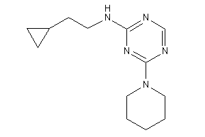 2-cyclopropylethyl-(4-piperidino-s-triazin-2-yl)amine