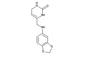 Image of 6-[(1,3-benzodioxol-5-ylamino)methyl]-3,4-dihydro-1H-pyrimidin-2-one