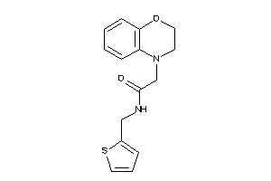 2-(2,3-dihydro-1,4-benzoxazin-4-yl)-N-(2-thenyl)acetamide