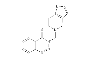 3-(6,7-dihydro-4H-thieno[3,2-c]pyridin-5-ylmethyl)-1,2,3-benzotriazin-4-one